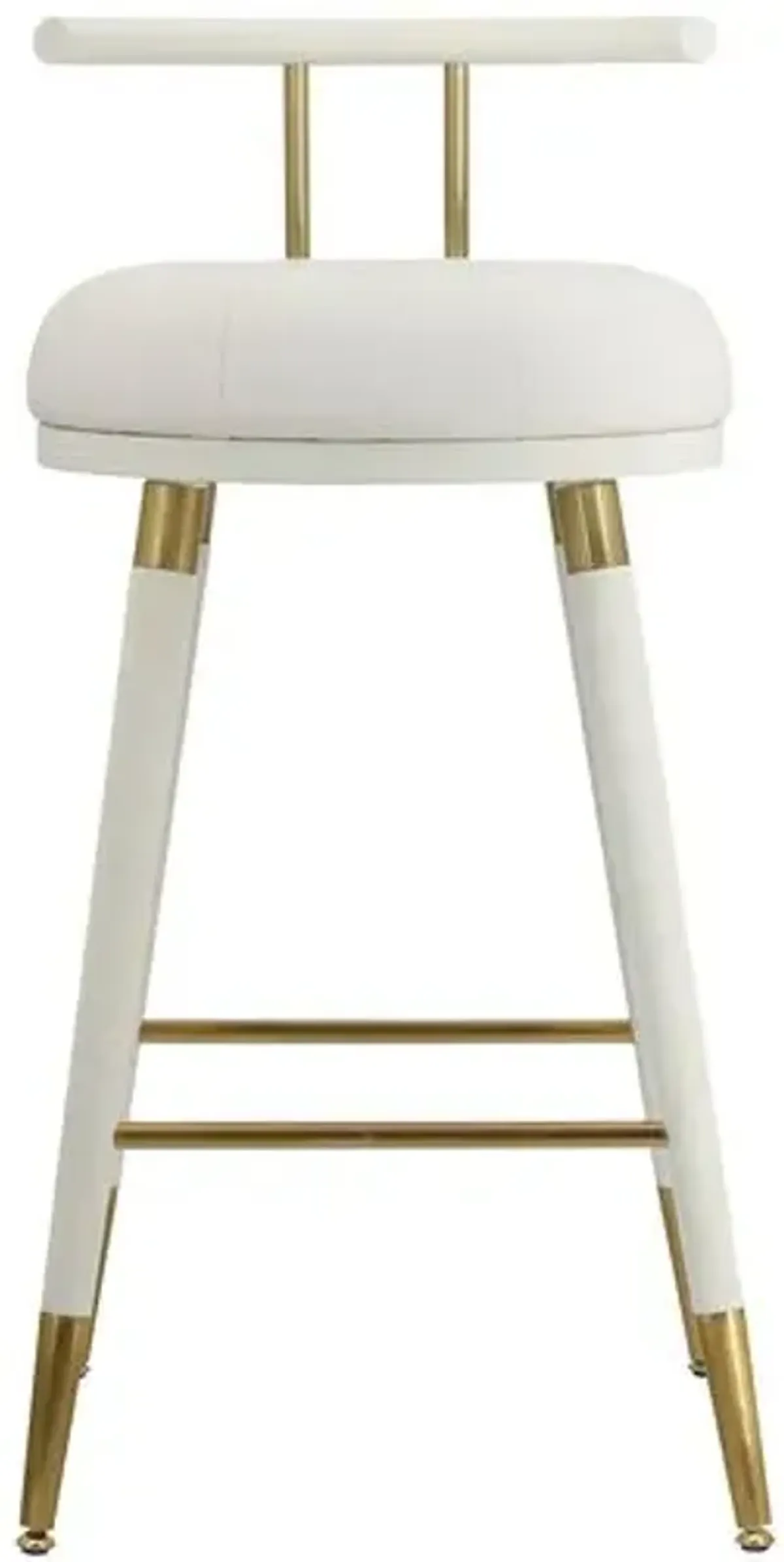 Jairo Vegan Leather Counter Stool - Cream