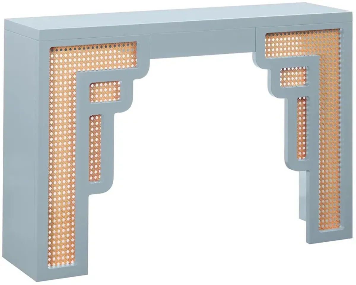 Savannah Rattan Console Table