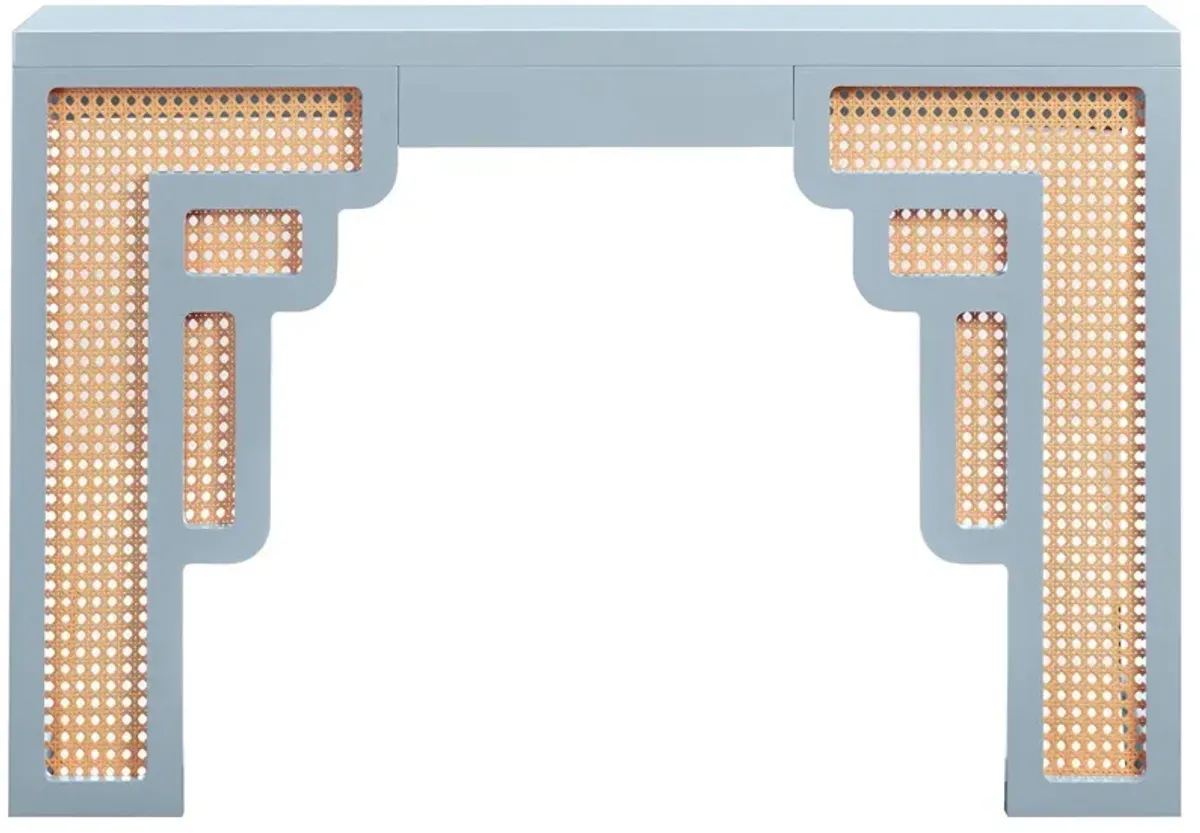 Savannah Rattan Console Table