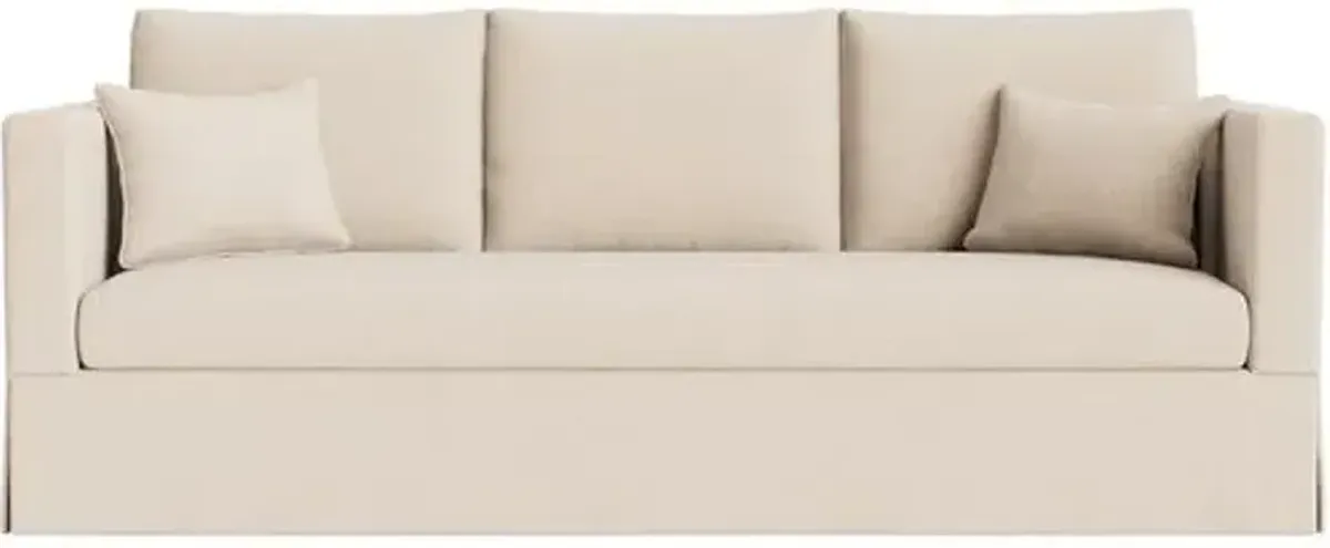 Marth Stewart Brock Sofa - Perry Street Boucle - Handcrafted