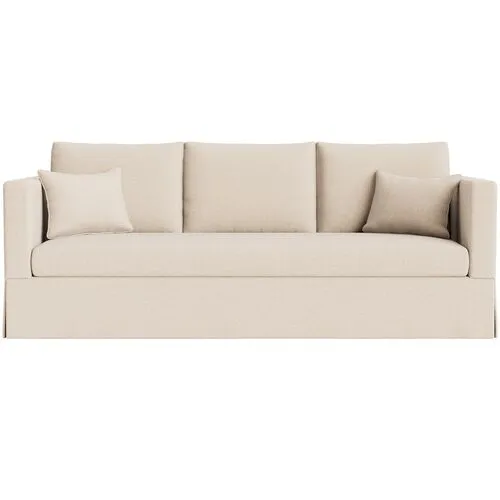 Marth Stewart Brock Sofa - Perry Street Boucle - Handcrafted