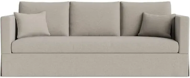 Marth Stewart Brock Sofa - Perry Street Boucle - Handcrafted