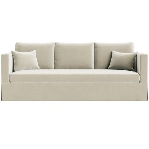 Marth Stewart Brock Sofa - Perry Street Velvet - Handcrafted