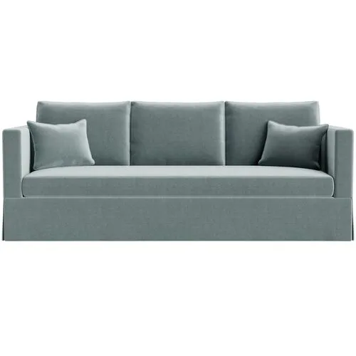 Marth Stewart Brock Sofa - Perry Street Velvet - Handcrafted