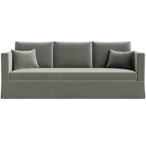 Marth Stewart Brock Sofa - Perry Street Velvet - Handcrafted