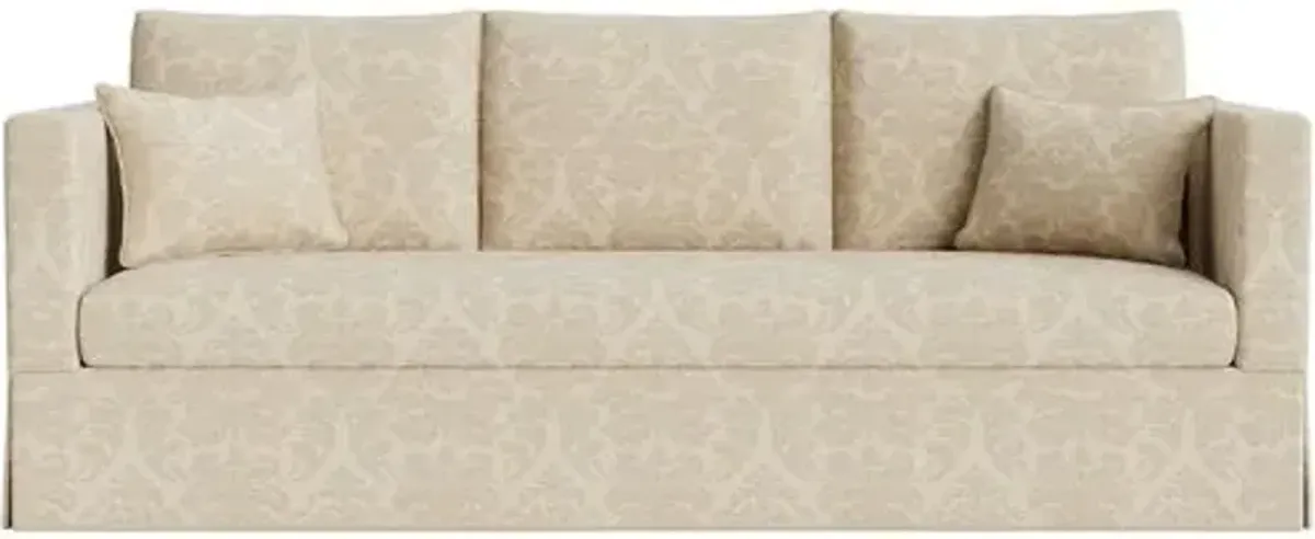 Marth Stewart Brock Sofa - Skylands Damask - Handcrafted