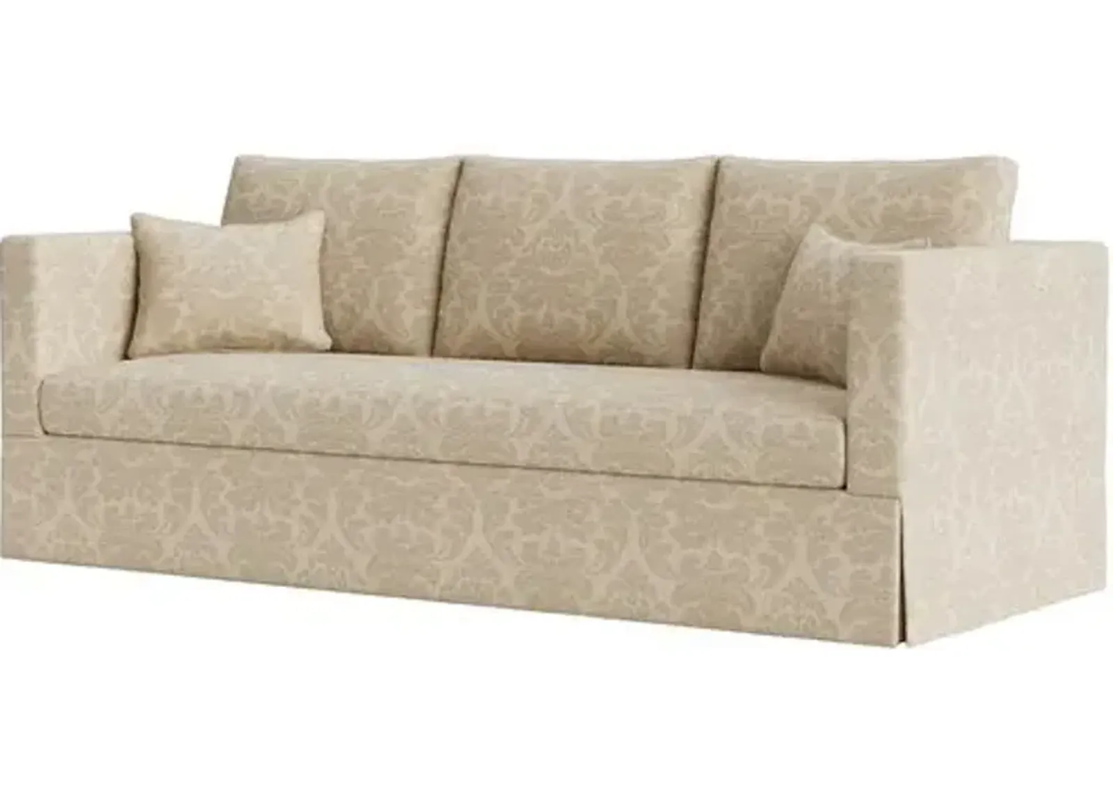 Marth Stewart Brock Sofa - Skylands Damask - Handcrafted