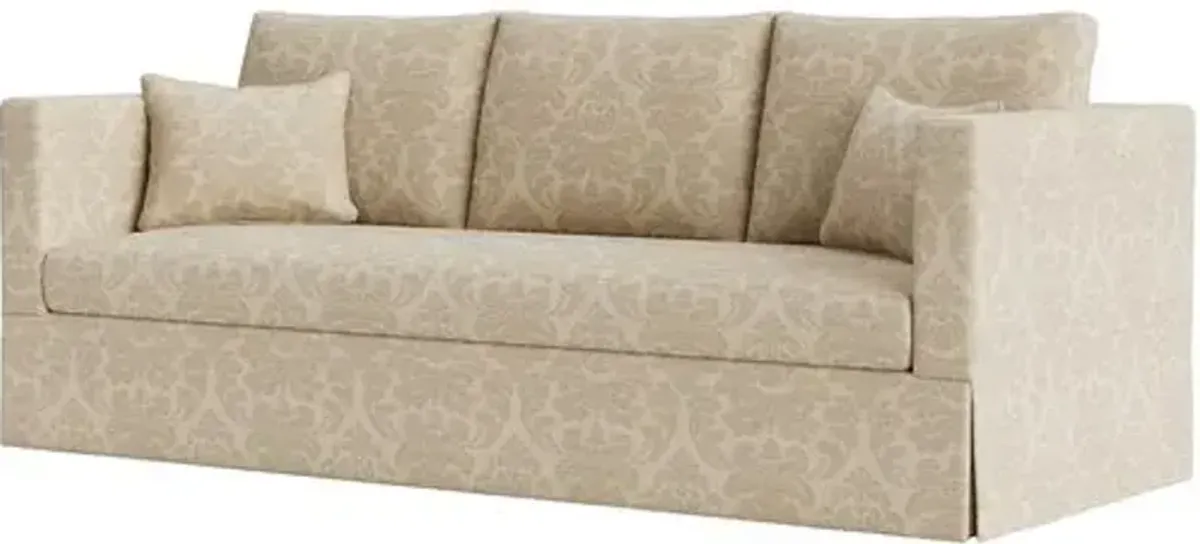 Marth Stewart Brock Sofa - Skylands Damask - Handcrafted