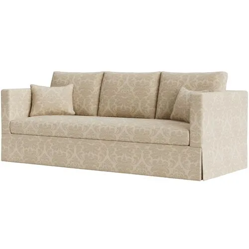 Marth Stewart Brock Sofa - Skylands Damask - Handcrafted