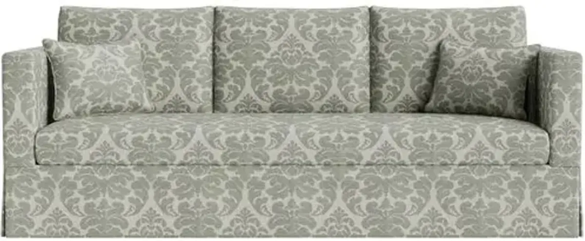 Marth Stewart Brock Sofa - Skylands Damask - Handcrafted