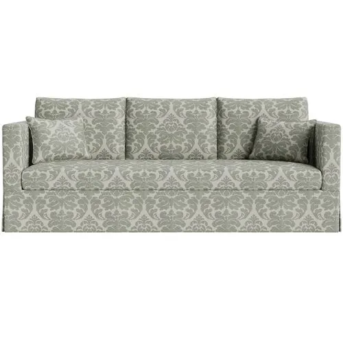 Marth Stewart Brock Sofa - Skylands Damask - Handcrafted