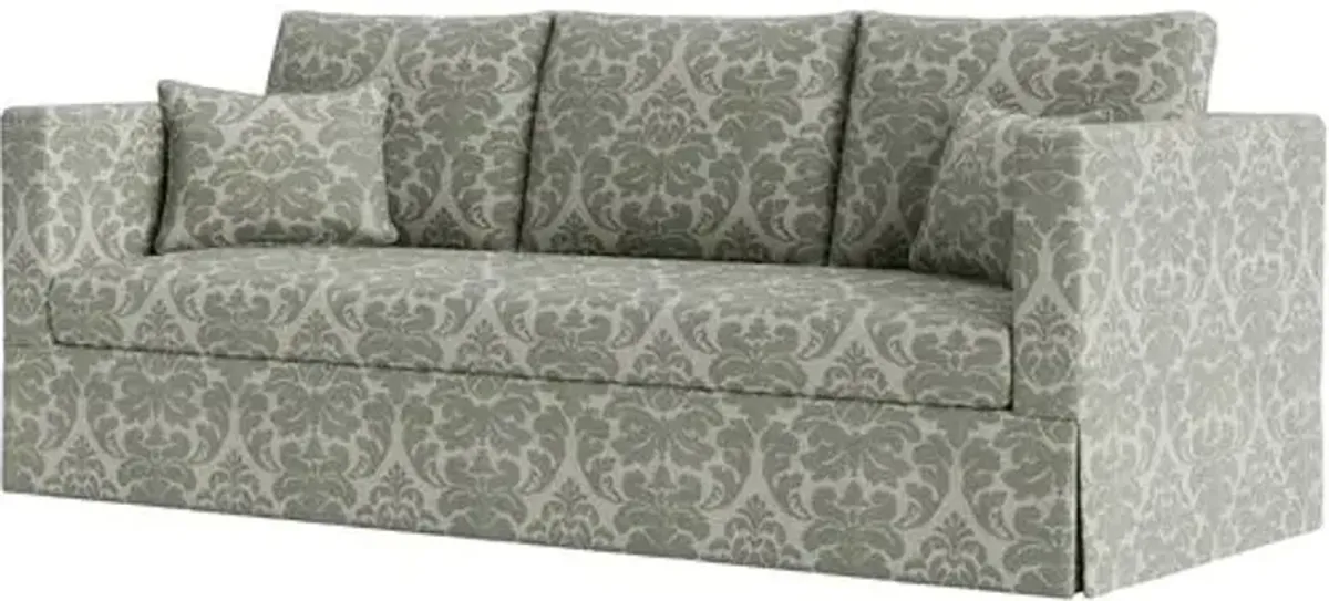 Marth Stewart Brock Sofa - Skylands Damask - Handcrafted