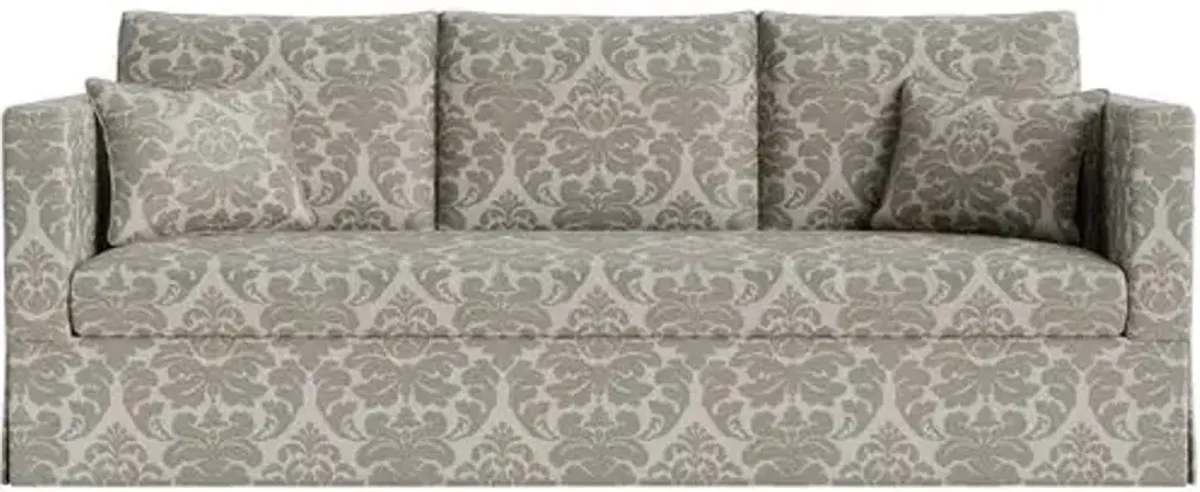 Marth Stewart Brock Sofa - Skylands Damask - Handcrafted