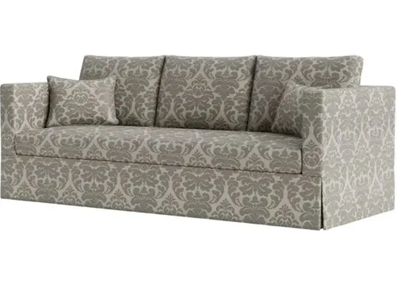 Marth Stewart Brock Sofa - Skylands Damask - Handcrafted