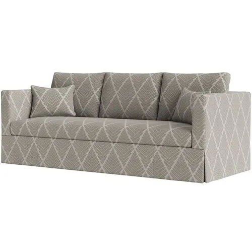 Marth Stewart Brock Sofa - Bedford Jacquard - Handcrafted