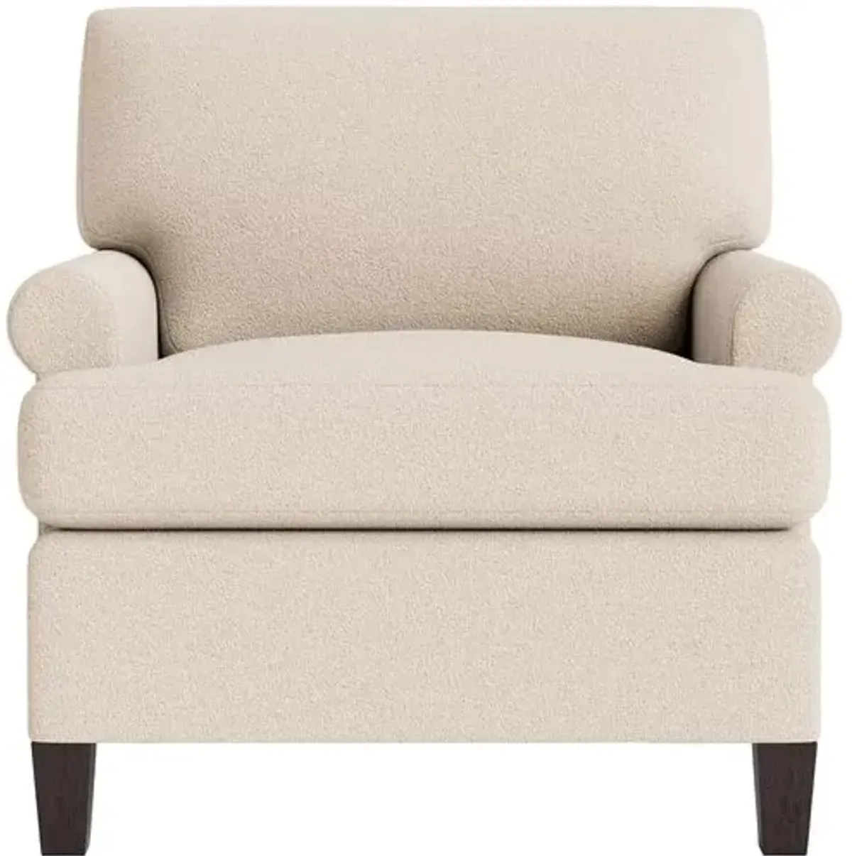 Marth Stewart Foster Chair - Perry Street Boucle - Handcrafted - Beige