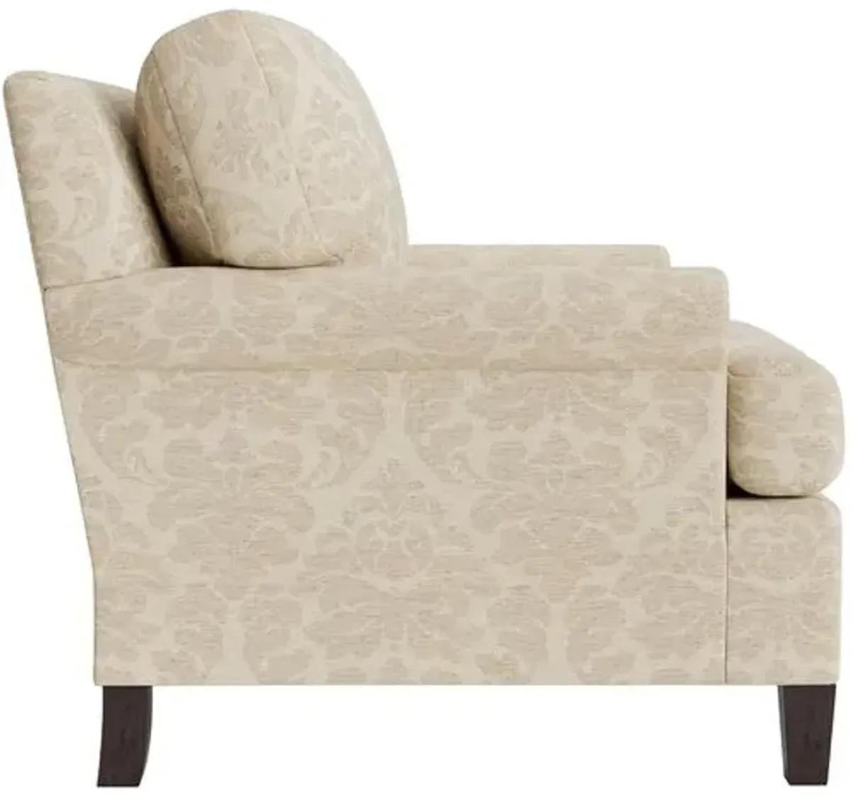 Marth Stewart Foster Chair - Skylands Damask - Handcrafted - Brown