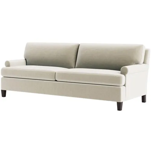 Marth Stewart Foster Sofa - Perry Street Velvet - Handcrafted