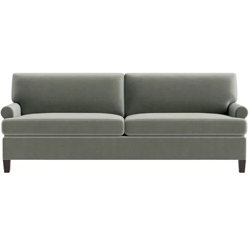 Marth Stewart Foster Sofa - Perry Street Velvet - Handcrafted