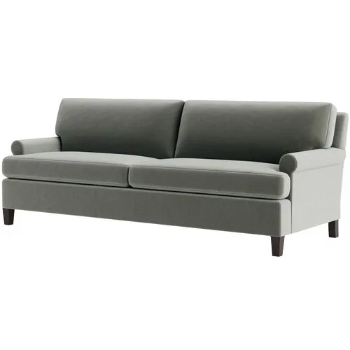 Marth Stewart Foster Sofa - Perry Street Velvet - Handcrafted