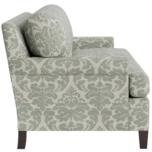 Marth Stewart Foster Sofa - Skylands Damask - Handcrafted