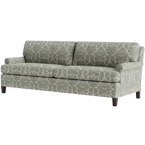 Marth Stewart Foster Sofa - Skylands Damask - Handcrafted