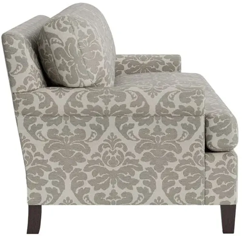 Marth Stewart Foster Sofa - Skylands Damask - Handcrafted