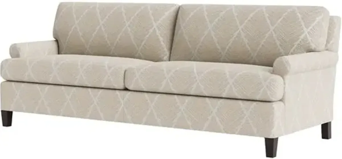 Marth Stewart Foster Sofa - Bedford Jacquard - Handcrafted