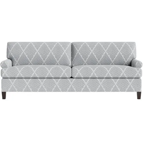 Marth Stewart Foster Sofa - Bedford Jacquard - Handcrafted