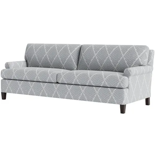 Marth Stewart Foster Sofa - Bedford Jacquard - Handcrafted