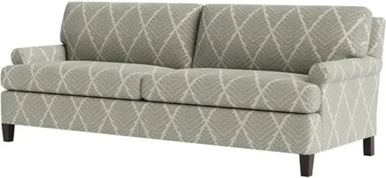 Marth Stewart Foster Sofa - Bedford Jacquard - Handcrafted