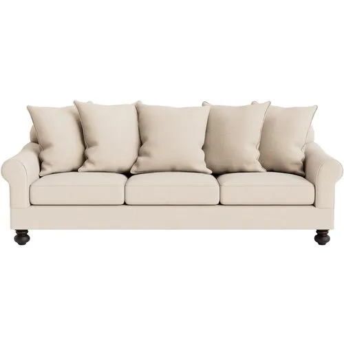 Marth Stewart Logan Sofa - Perry Street Boucle - Handcrafted