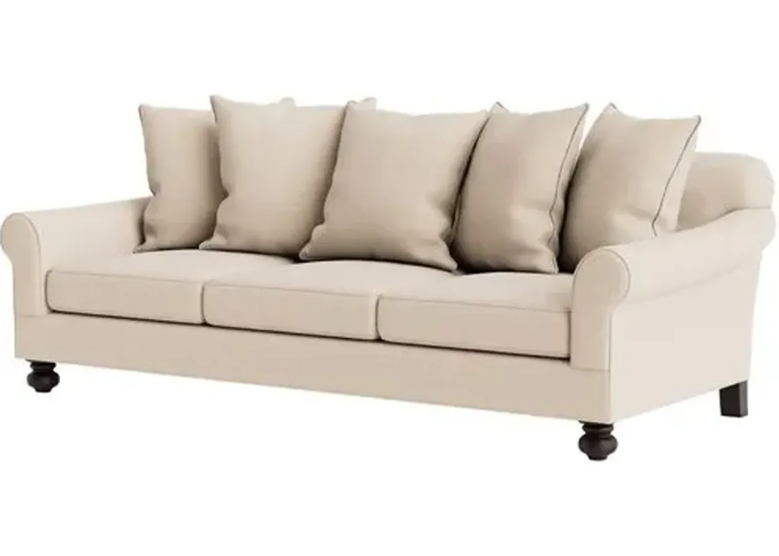 Marth Stewart Logan Sofa - Perry Street Boucle - Handcrafted