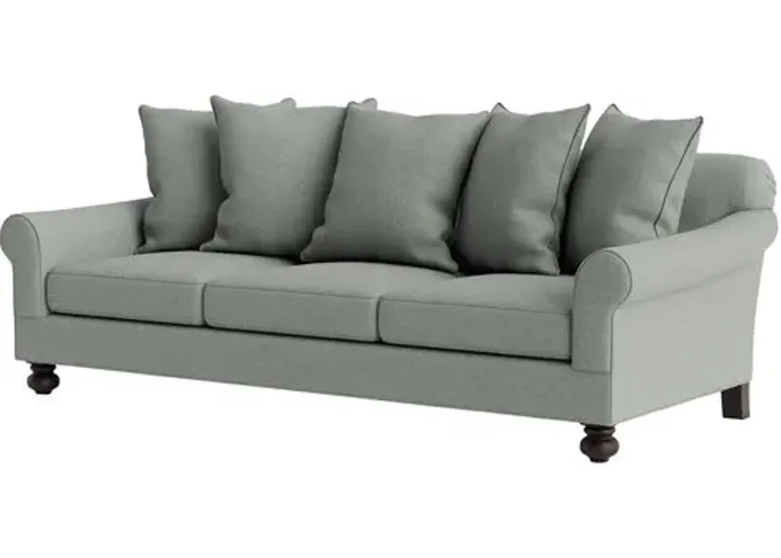 Marth Stewart Logan Sofa - Perry Street Boucle - Handcrafted