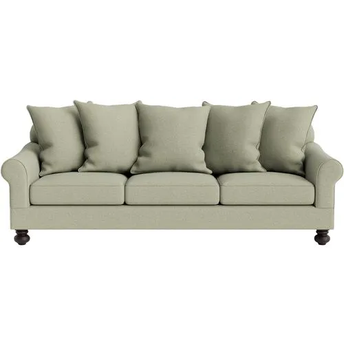 Marth Stewart Logan Sofa - Perry Street Boucle - Handcrafted