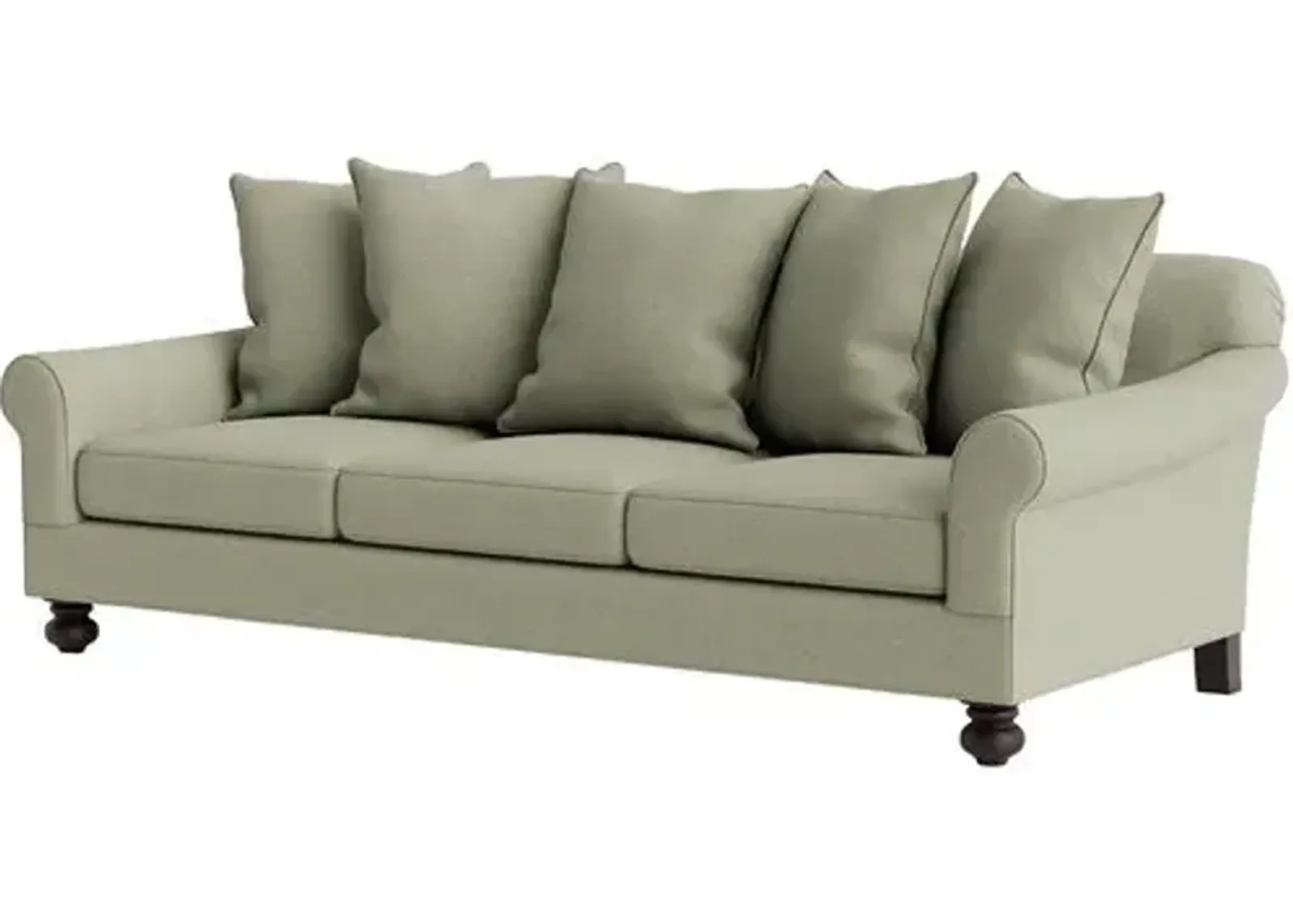 Marth Stewart Logan Sofa - Perry Street Boucle - Handcrafted