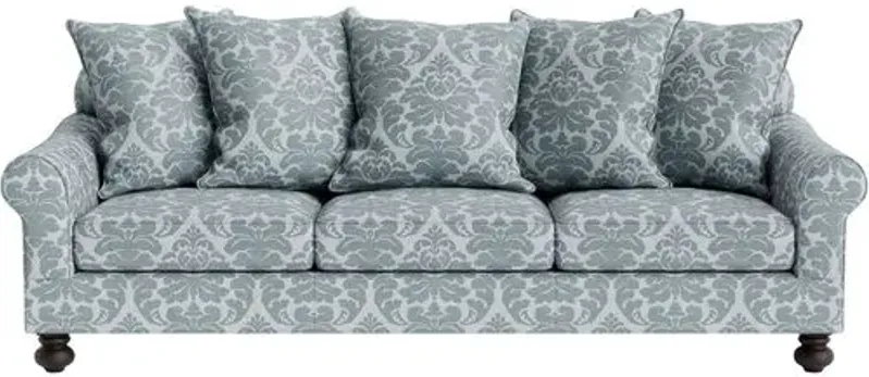 Marth Stewart Logan Sofa - Skylands Damask - Handcrafted