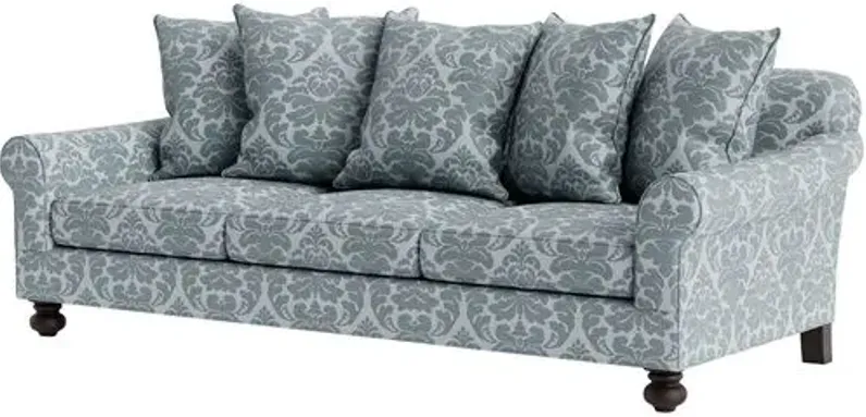 Marth Stewart Logan Sofa - Skylands Damask - Handcrafted