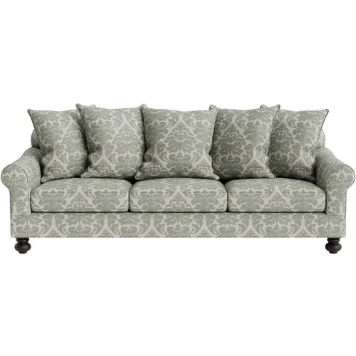 Marth Stewart Logan Sofa - Skylands Damask - Handcrafted