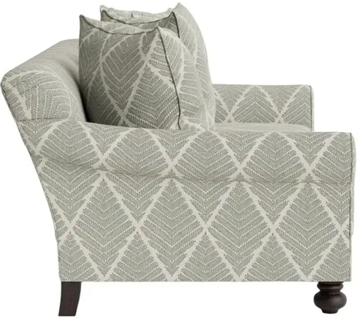 Marth Stewart Logan Sofa - Bedford Jacquard - Handcrafted