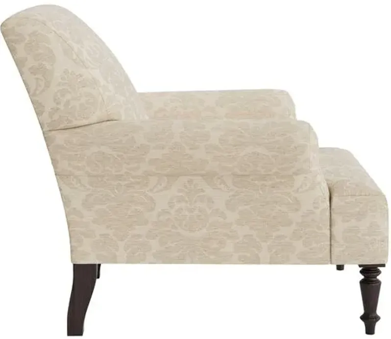 Marth Stewart Grady Chair - Skylands Damask - Handcrafted - Brown