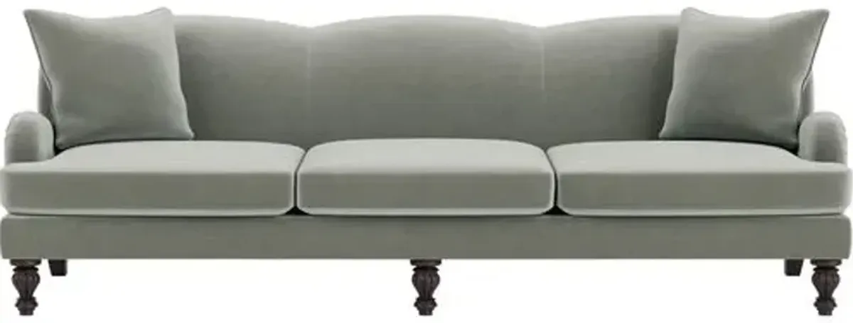 Marth Stewart Peyton Sofa - Perry Street Velvet - Handcrafted