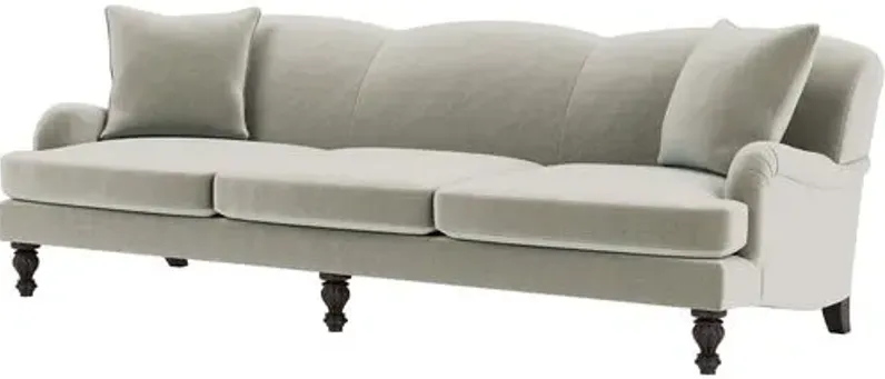 Marth Stewart Peyton Sofa - Perry Street Velvet - Handcrafted