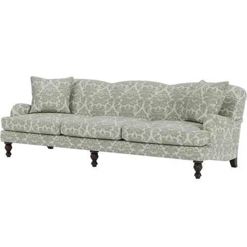 Marth Stewart Peyton Sofa - Skylands Damask - Handcrafted