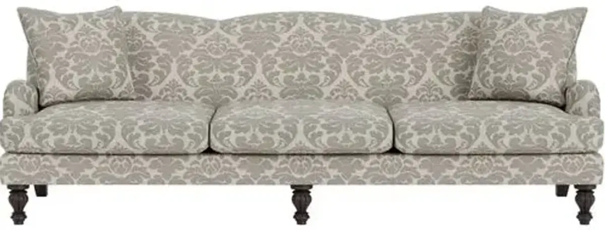 Marth Stewart Peyton Sofa - Skylands Damask - Handcrafted