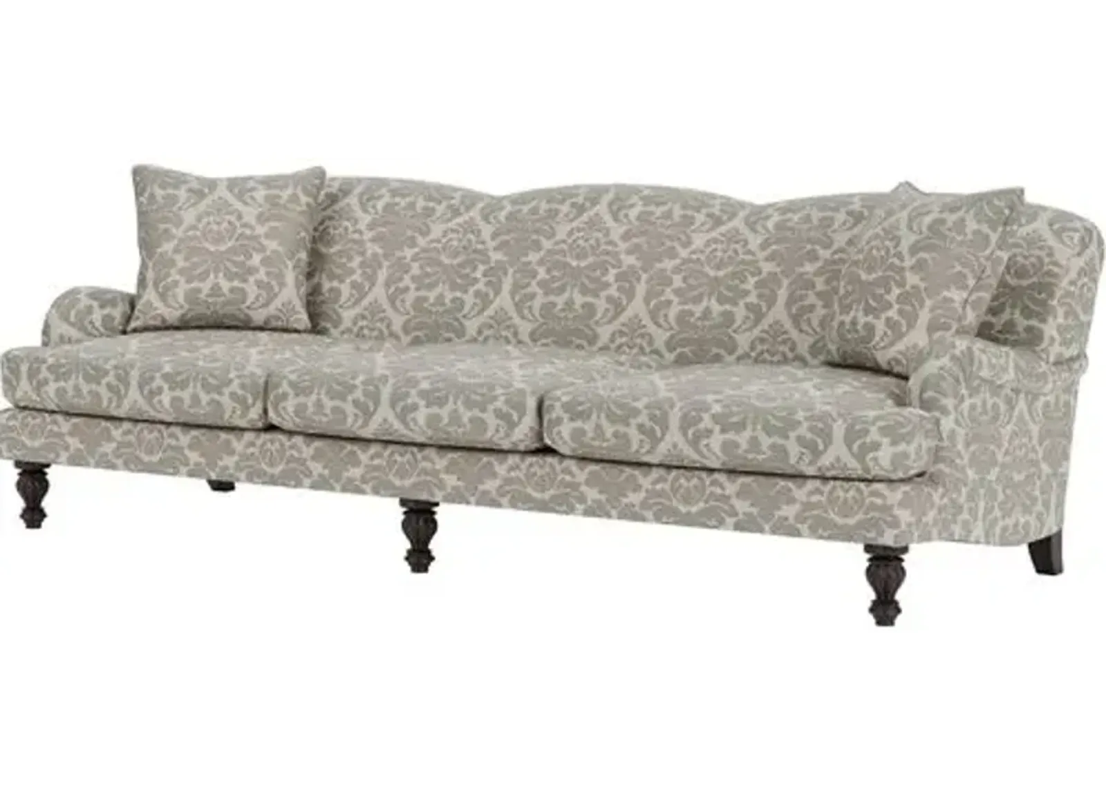 Marth Stewart Peyton Sofa - Skylands Damask - Handcrafted