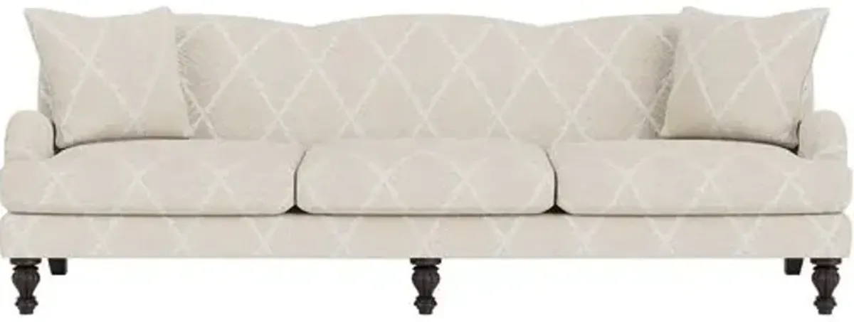 Marth Stewart Peyton Sofa - Bedford Jacquard - Handcrafted