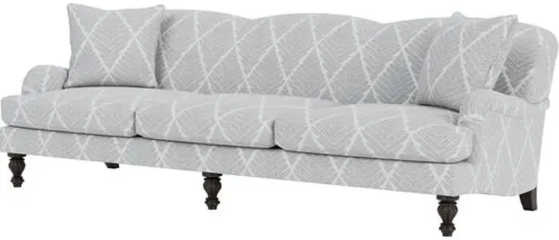 Marth Stewart Peyton Sofa - Bedford Jacquard - Handcrafted