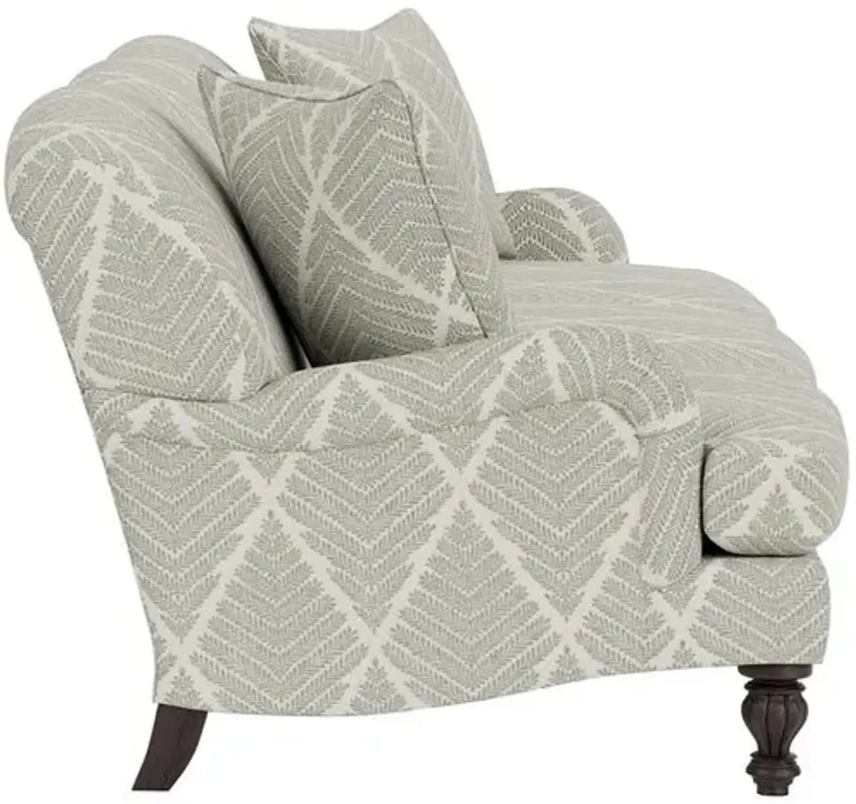 Marth Stewart Peyton Sofa - Bedford Jacquard - Handcrafted