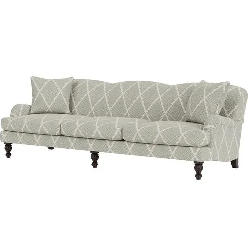 Marth Stewart Peyton Sofa - Bedford Jacquard - Handcrafted